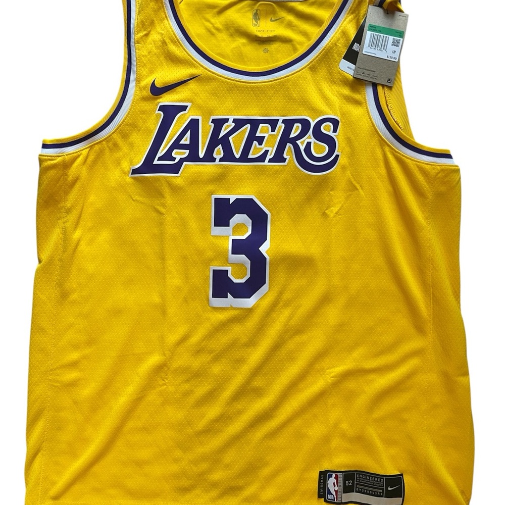 Nike Lakers Davis Jersey